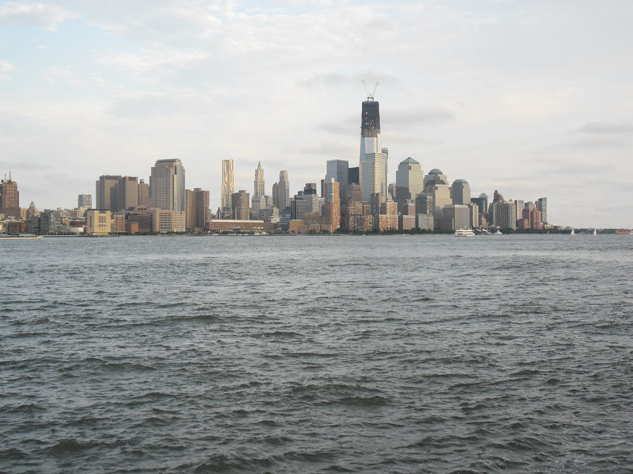 New York City Skyline von Hoboken aus