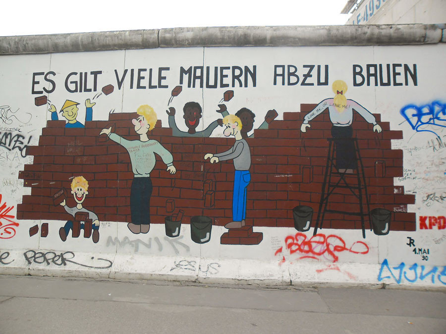 Berlin - es gilt viele Mauern abzubauen
