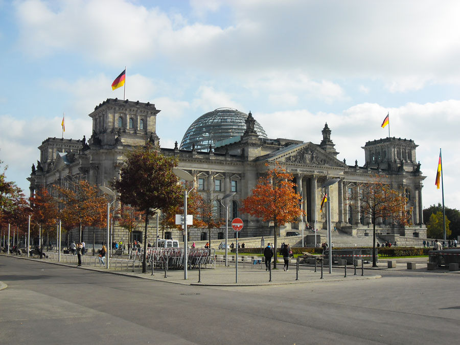 Der Reichstag in Berlin