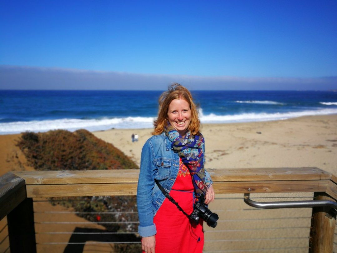 Anna im Garrapata Park am Highway 1