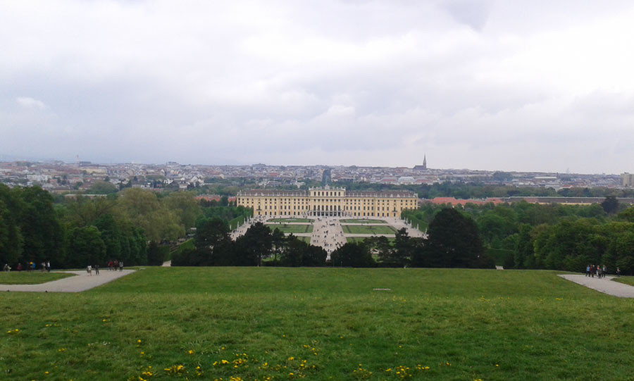 castle Schoenbrunn in Vienna
