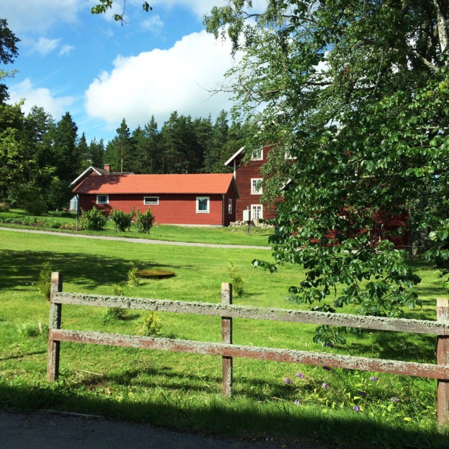 Typische Häuser in Schweden