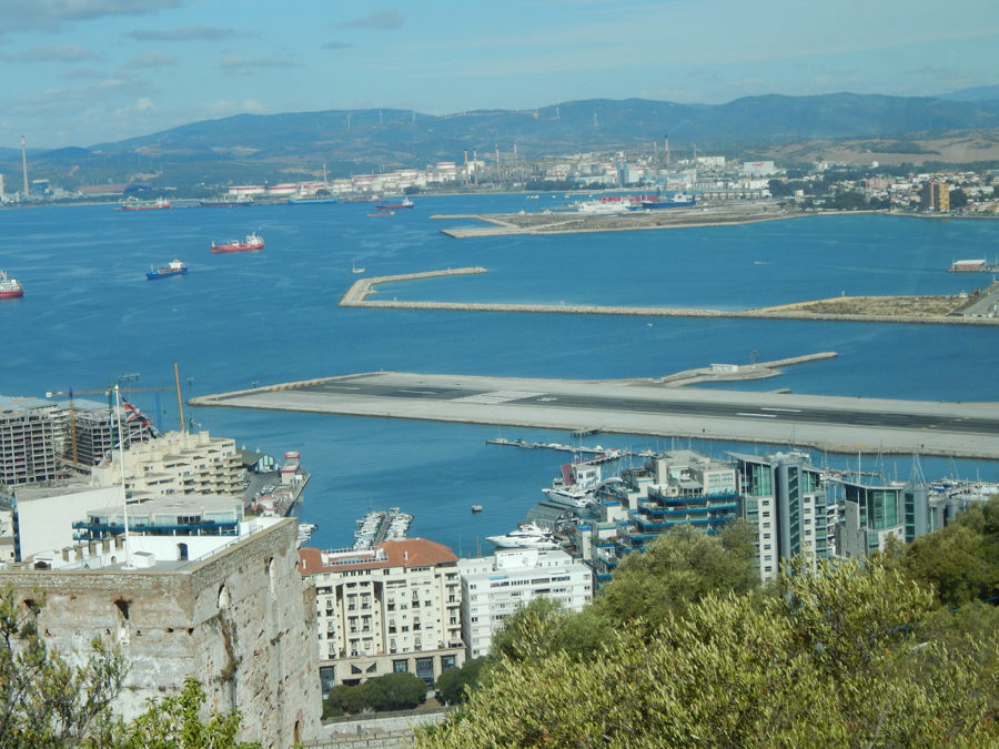 Gibraltar Kurzreise - Flugbahn