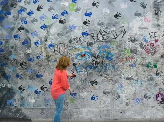 Anna immer unterwegs in Berlin