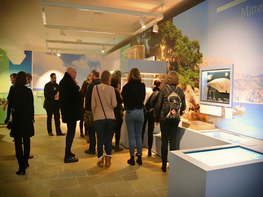 Landesmuseum Hannover - begeisterte Teilnehmer beim Instawalk