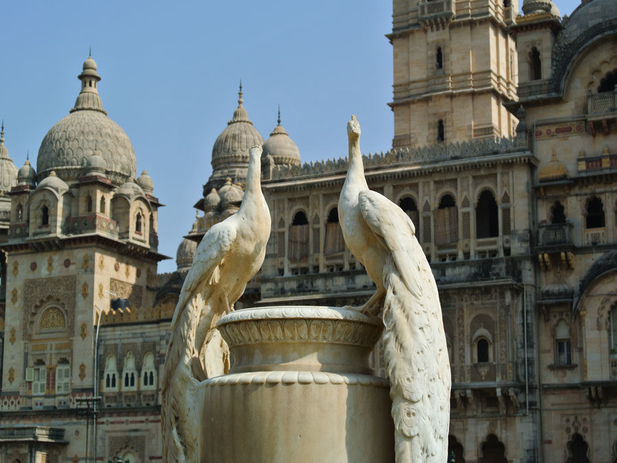 Indientrip - Vadodara Palast Eindrücke