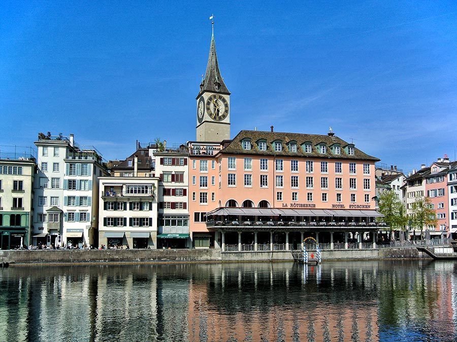 Zürich Reisetipps - Limmat Ufer
