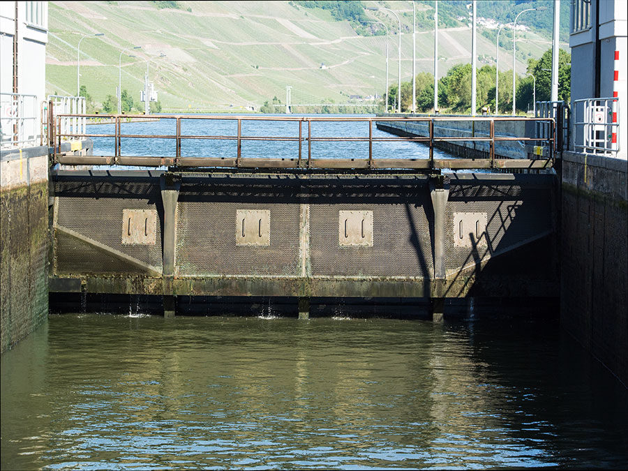 Mosel Kurzurlaub - Zeltinger Schleuse