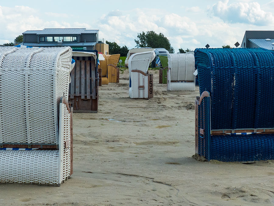 Strandkörbe von Bensersiel