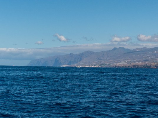 Teneriffa Urlaub - Los Gigantes vom Wasser aus
