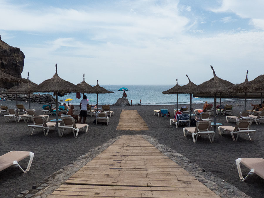 Teneriffa Urlaub - Strandbild