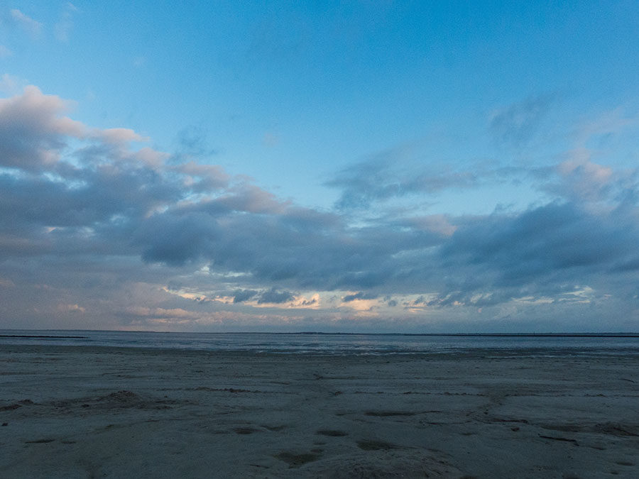 Bensersiel Sonnenaufgang