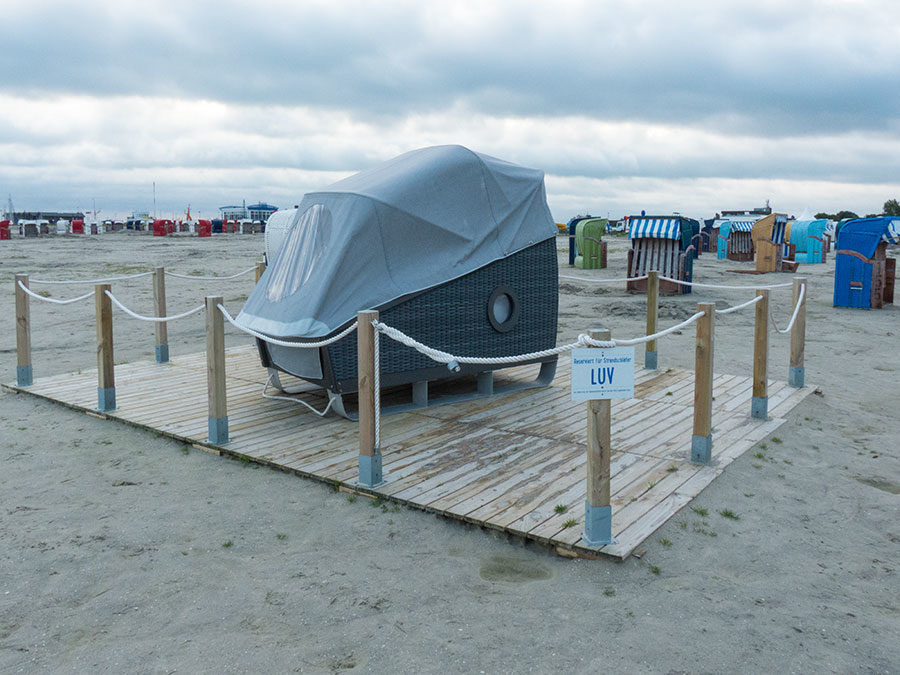 Schlafstrandkorb Bensersiel