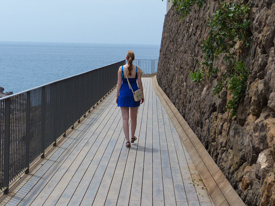 Teneriffa Urlaub - Plankensteg