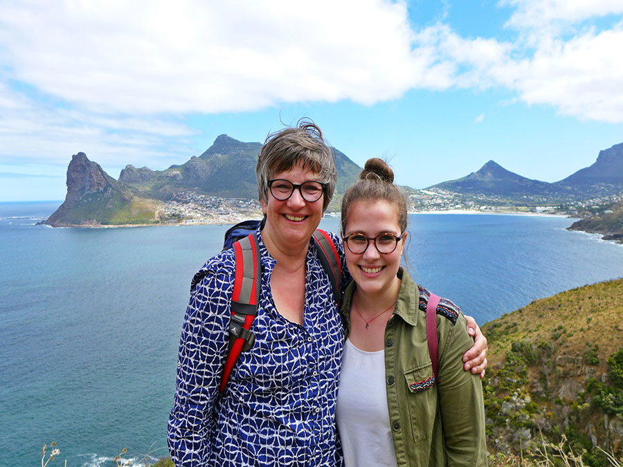 Lynn und ihre Mama in Kapstadt