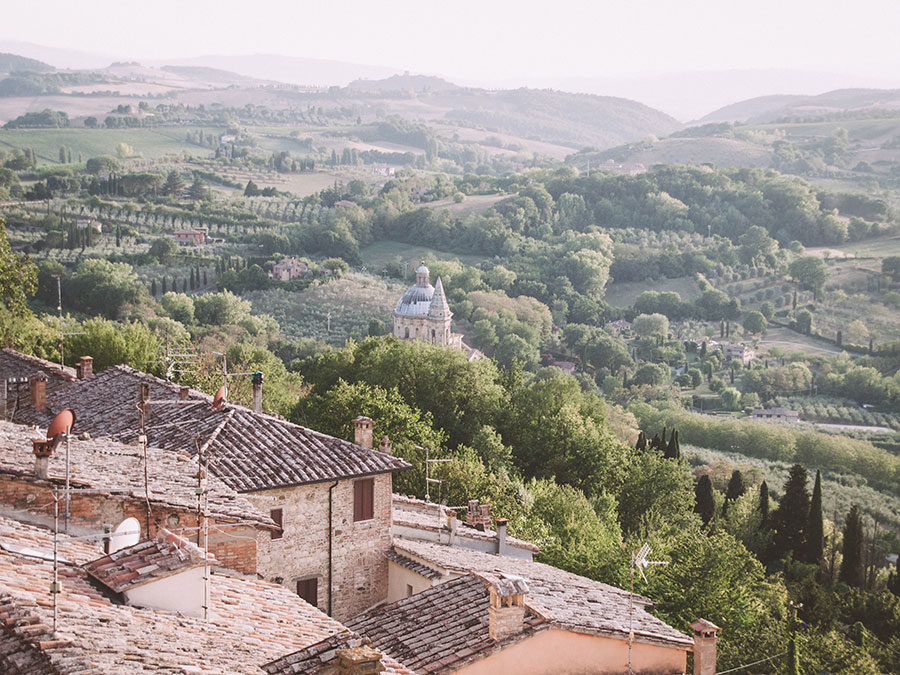 Sarah in Montepulciano