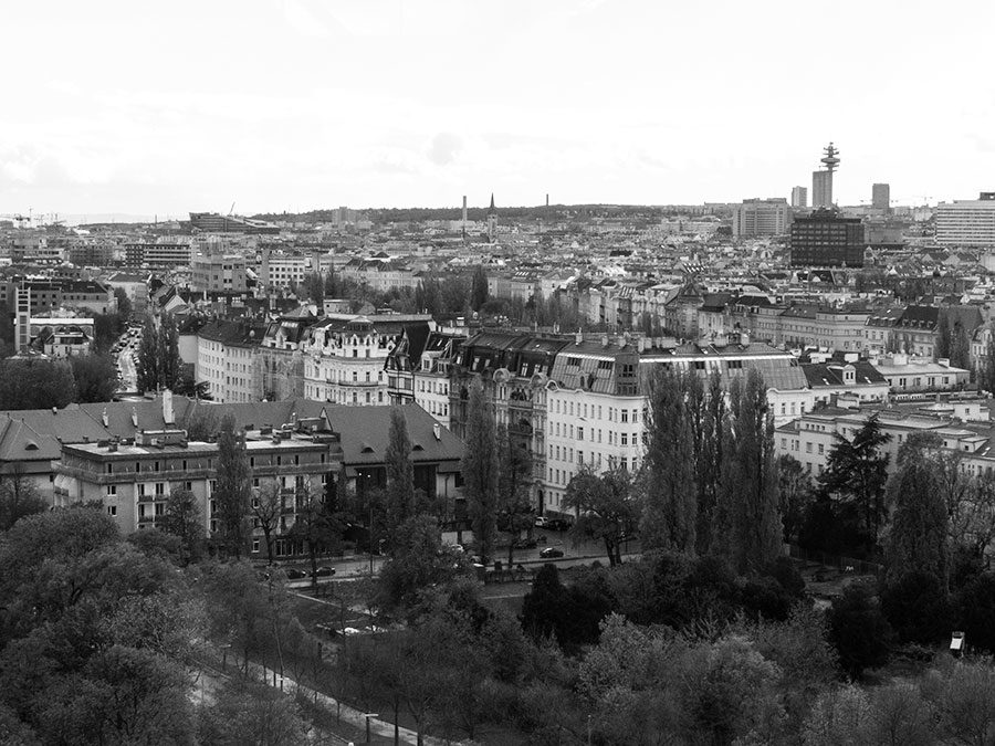 Rückblick 2017 - Wien in schwarz-weiß