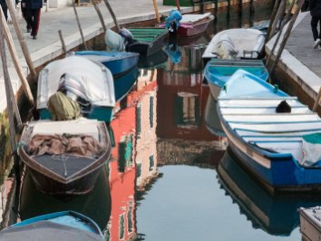 Burano Spiegelung
