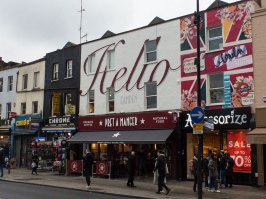 Camden Street-Art Haus "Hello"