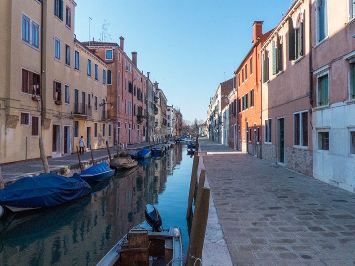 Venedig Kanal Ansicht