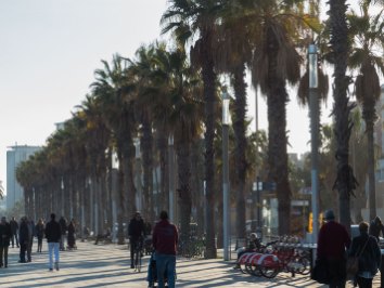 Barcelona Strandpromenade