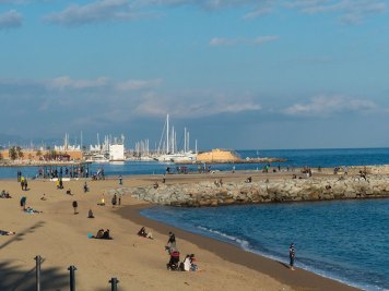 Pltja de la Barceloneta Yachthafen
