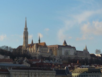Budapest Matthiaskirche von Pest fotografiert