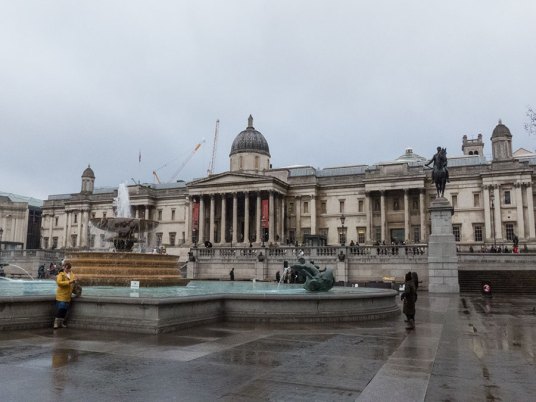 National Gallery beim Trafalgar Square