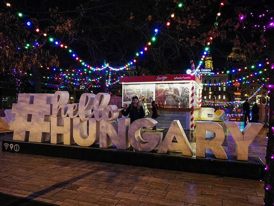 Nachts in Budapest
