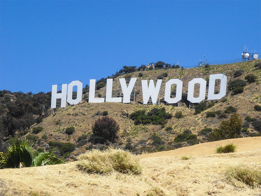 Rückkehr nach Los Angeles - Hollywood Sign in Los Angeles