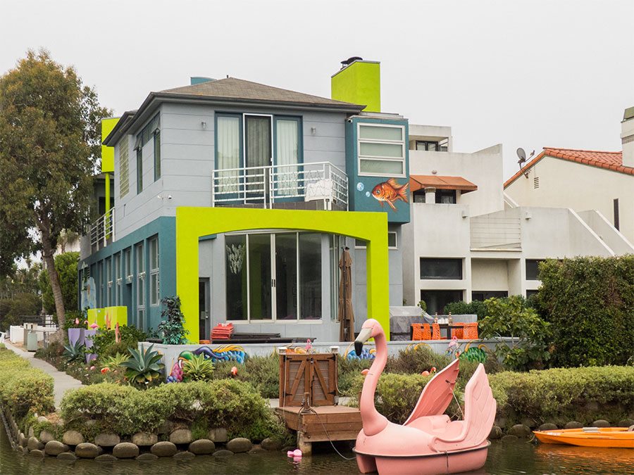 Venice Canals Flamingoboot