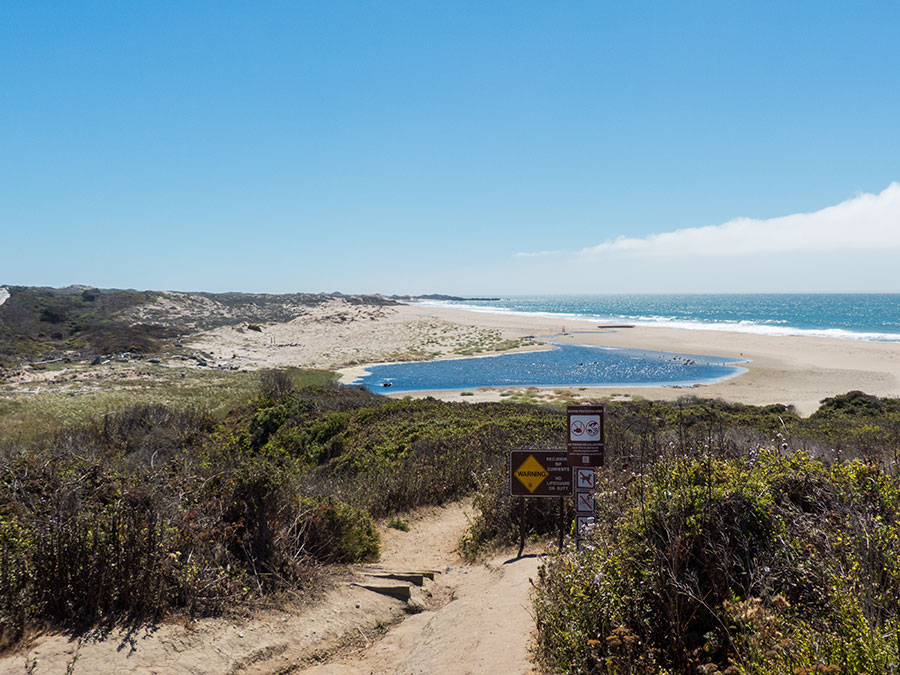 Highway 1 Gazos Creek State Beach