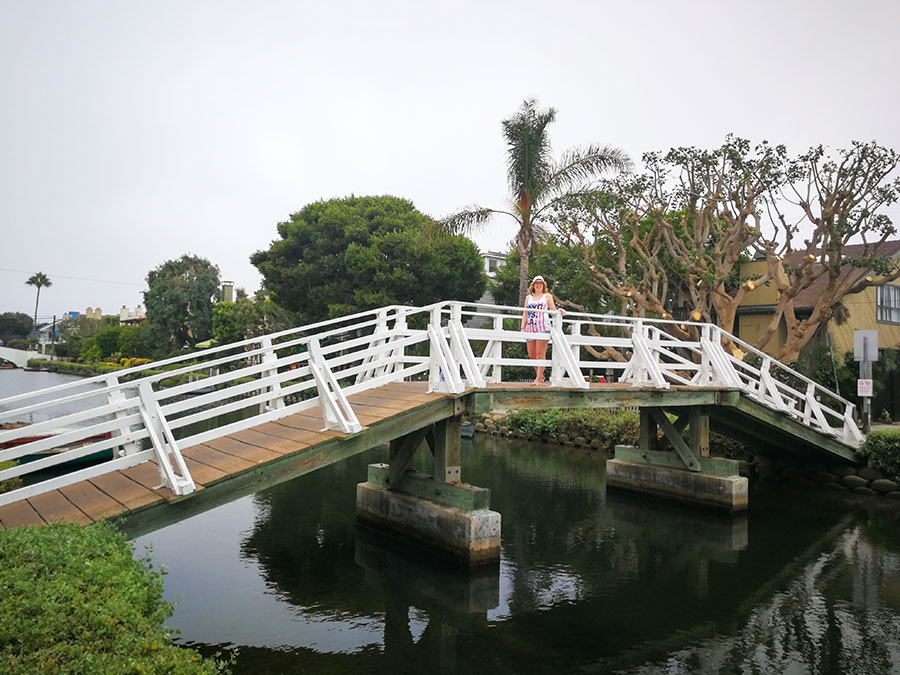 Venice Beach weiße Bruecken